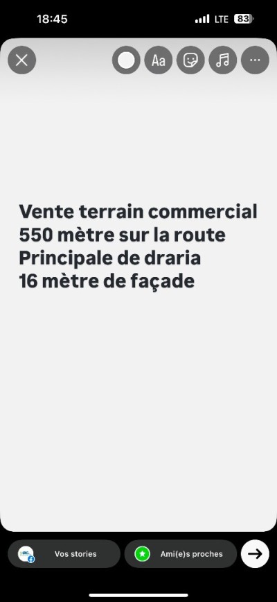 بيع أرض الجزائر درارية