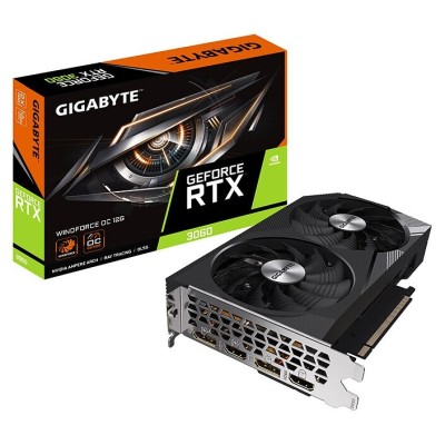  RTX 3060 WINDFORCE OC 12G Gigabyte (En configuration seulement)