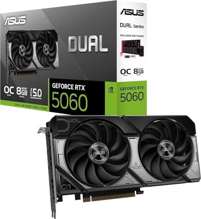RTX 5060 OC 8G GDDR7 ASUS Dual(En configuration seulement)