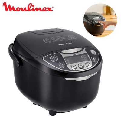 Robot Multicuiseur Moulinex 750W 5L avec 25 Programmes - Robot Cuiseur Mijoteur Professionnel