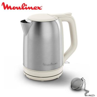 Bouilloire Électrique Moulinex Subito Plus 1.7L 2000W Sans Fil Inox - Indicateur 1 Tasse