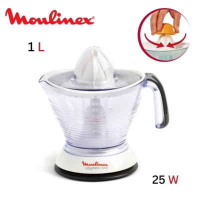 Presse Agrumes Électrique Moulinex Vitapress 1 Litre 25W Double Rotation  - عصارة كهربائية