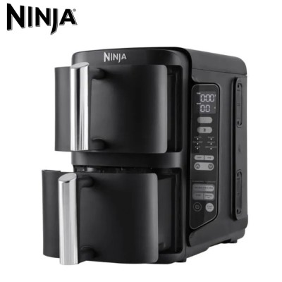Friteuse Air Fryer NINJA Double Stack sans huile 7.6L 2470W a air Double Tiroirs 6 PROGRAMMES