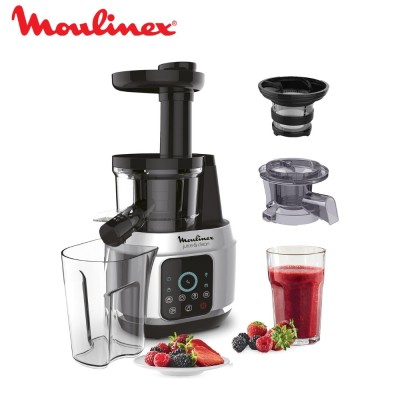 Centrifugeuse Moulinex Extracteur de Jus Légumes Tactile - 150W avec 6 Programmes Silencieux