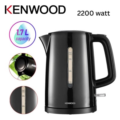 Bouilloire Électrique Kenwood Sans Fil 1.7L 2200W Systéme Chauffe Rapide Et Arrêt Automatique