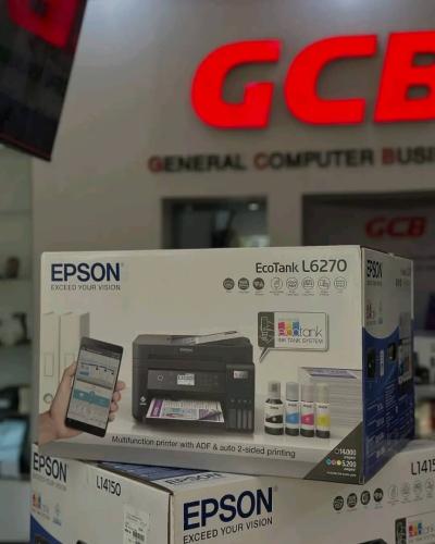 Imprimante Epson EcoTank L6270 multifonction à réservoirs - Couleur - 3en1 - A4 - USB, LAN, Wi-Fi