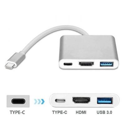Adaptateur USB Type-C Vers HDMI (3 En 1)