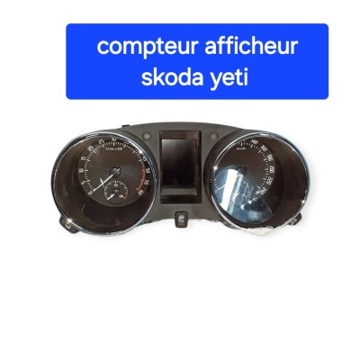 Compteur afficheur skoda yeti 