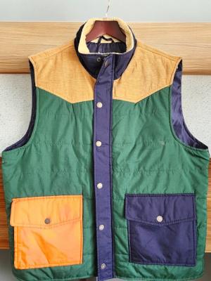 manteaux-et-vestes-gilet-matelasse-sans-manches-multicolore-col-sherpa-de-marque-club-room-xl-دج450000-alger-centre-algerie