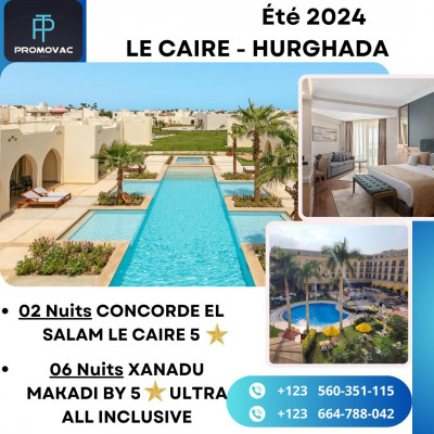  L'EGYPTE 2024   CAIRE  HURGHADA 
