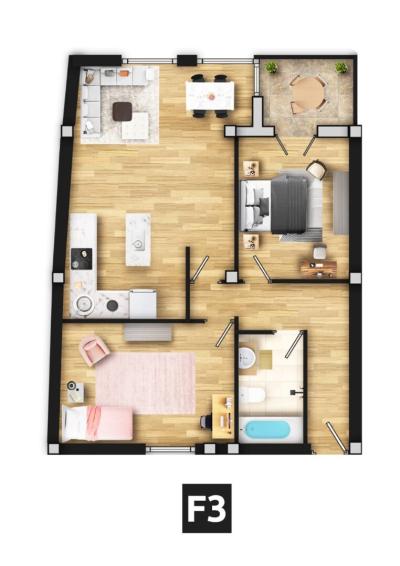 بيع شقة 4 غرف الجزائر سطاوالي