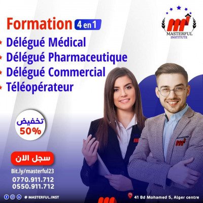 schools-training-formation-delegue-medicalpharmaceutiquecommercial-et-teleoperateur-remise-50-alger-centre-algeria