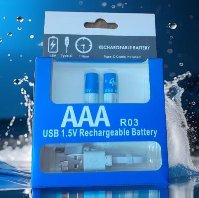 Les piles rechargeables AAA type C 