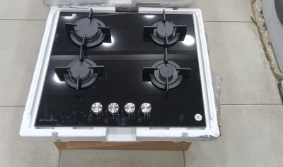 PROMO PLAQUE DE CUISSON ARISTON NOIR FONTE 4 VITRO CÉRAMIQUE FEUX ARH 6G4GC22BN 