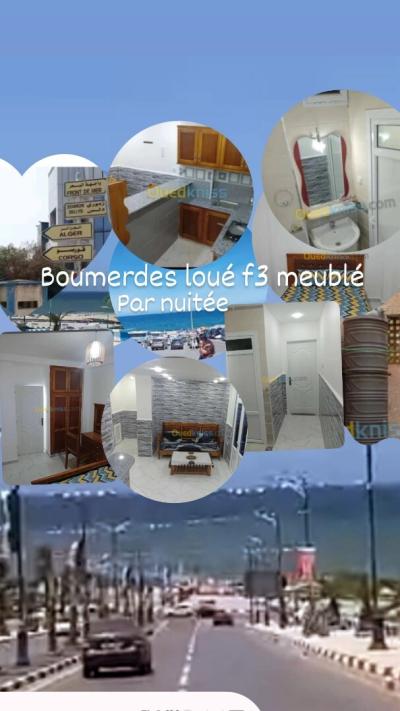 Location vacances Appartement F3 Boumerdès Boumerdes