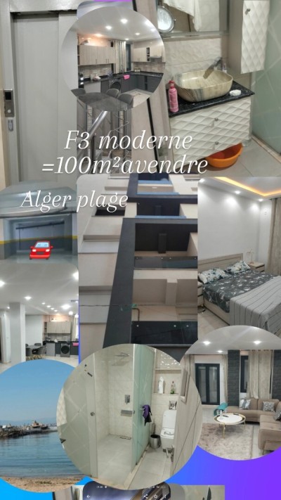 Vente Appartement F3 Alger Bordj el bahri