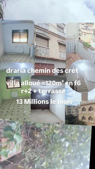 Rent Villa Alger Draria