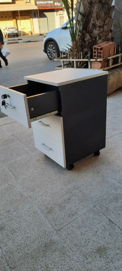 Caisson mobile mélaminé 3 tiroirs (notre production)