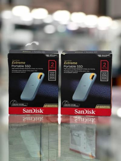 DISQUE DUR EXTERNE SANDISK EXTREME PORTABLE SSD 2TB