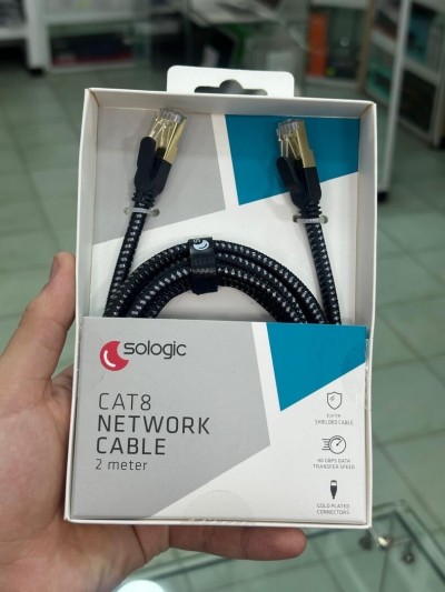 Cable reseau sologic cat8 2 metre