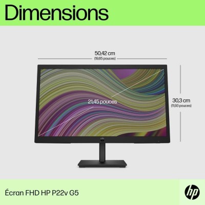 Écran HP P22v G5 21,45" Full HD POUR PC