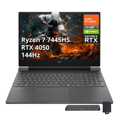 HP VICTUS RYZEN7 7445HS 16ddr5-512ssd RTX 4050 6Go gddr6 15.6 FHD 144hz 
