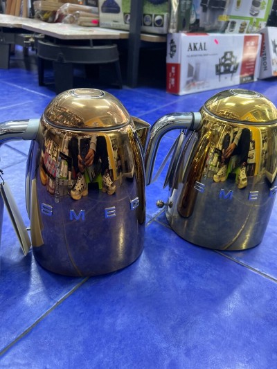 Boulloire Smeg doré 