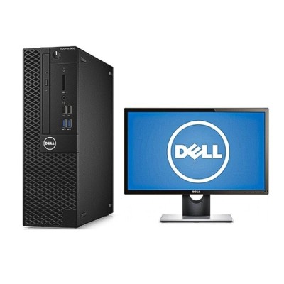 PC DE BUREAU DELL OPTIPLEX 3050SFF CPU I7-6EME GEN RAM08GB SSD256GB G-DVD WIN 10 PRO ECRAN 22"