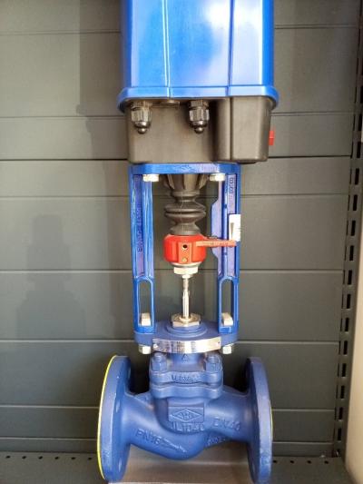 Vanne modulant électrique et pneumatique