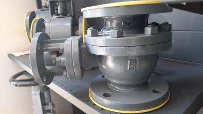 Vanne sphérique a bride  à gaz cl 150 /300 