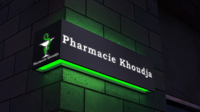 إشهار-و-اتصال-enseigne-pour-pharmacien-signaletique-exterieur-panneaux-pharmacie-لافتات-إشهارية-الخروب-قسنطينة-الجزائر