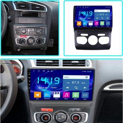 Écran gps LCD autoradio Citroën C4 DS4 gps 2024 bluetooth - Équipement auto