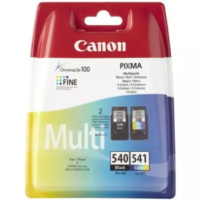 COMBO CARTOUCHE CANON PG-540 CL-541 ORIGINAL MG2150/MG5260/MX525