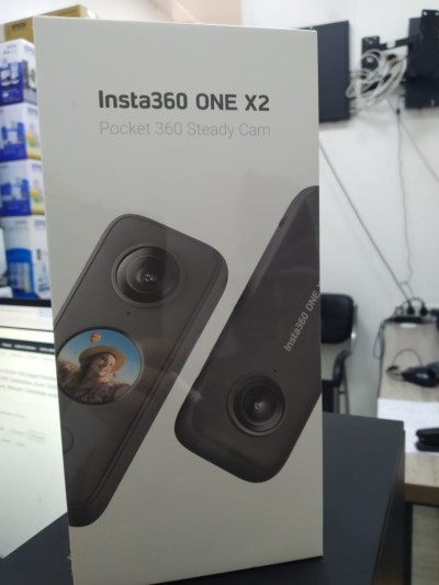 CAMERA INSTA360 ONE X2 360 ACTION CAM  WATERPROOF 10M BLACK