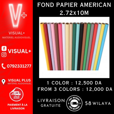 accessoires-des-appareils-fond-papier-american-272x10-metres-el-harrach-alger-algerie