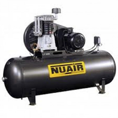 COMPRESSEUR Nuair Industriel   500L  7,5CV  11Bar  (Made in Italy)