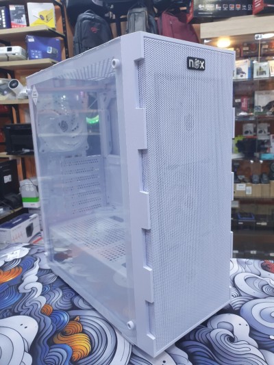 BOITIER PC GAMING NOX QUANTUM WHITE BLANC 4 FANS