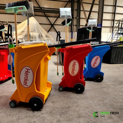 Poubelle Chariot GREEN FRESH