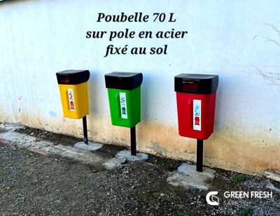 Poubelle Corbeille urbaine