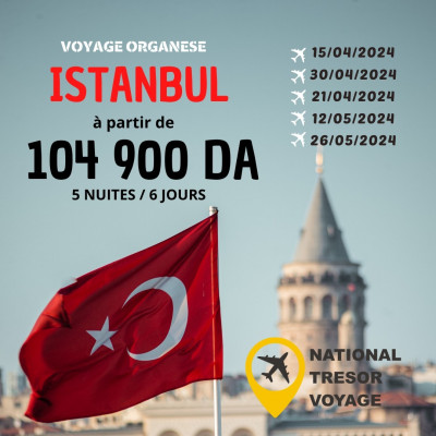 voyage-organise-promotion-organiser-istanbul-avril-mai-bab-ezzouar-alger-algerie