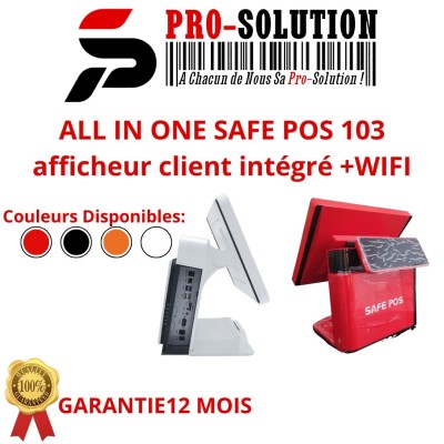 PC ALL IN ONE SAFE-POS i5/8go/128ssd