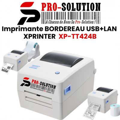 Imprimante étiquetage USB+LAN  XPRINTER  XP-TT424B