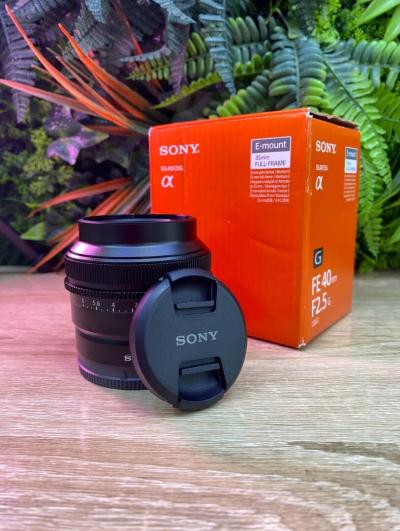 Lens sony FE 40mm G f/2,5 neuf sous
