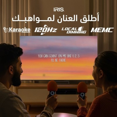 IRIS MINI LED 55"S9030 MUSIQUE TV