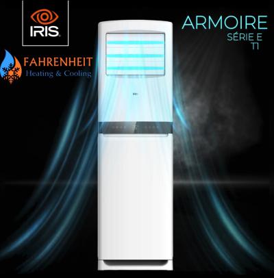 IRIS CLIMATISEUR ARMOIRE SERIE E AIR FLOW 48000 BTU 