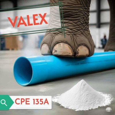 Polyéthylène Chloré Additifs Pvc CPE 135A