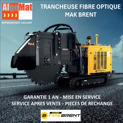 MAKBRENT TRANCHEUSE AUTONOME    ماكبرينت TRANCHEUSE FIBRE OPTIQUE GARBIN MAK 630 قطاعة الألياف الضوئية 2025