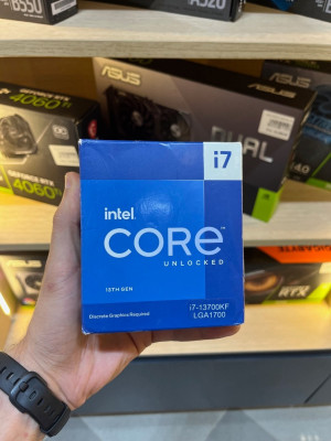 CPU Intel Core I7 13700KF (3.4 GHz / 5.4 GHz / 16 Cores / 24 Threads / 30 MB L3 Cache )