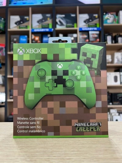 MANETTE EDITION MINECRAFT CREEPER SANS FIL ( XBOX ONE / PC )