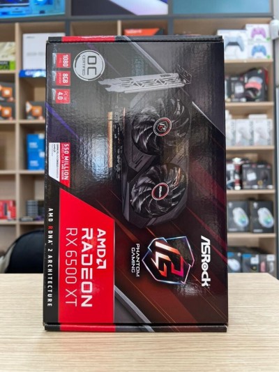 GPU ASROCK RX 6500 XT PHANTOM GAMING OC 8GB